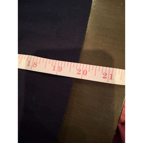 Worthington Womens Blouse 12 Black Short Sleeve V Neck Looped Collar Goth - Picture 8 of 8